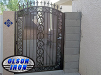 Iron gates, Iron gates Las Vegas, Security gates, Security screens, Security doors, Courtyard gates, Iron fence, Metal gate