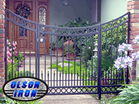 Iron gates, Iron gates Las Vegas, Security gates, Security screens, Security doors, Courtyard gates, Iron fence, Metal gate