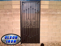 Iron gates, Iron gates Las Vegas, Security gates, Security screens, Security doors, Courtyard gates, Iron fence, Metal gate