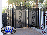 Iron gates, Iron gates Las Vegas, Security gates, Security screens, Security doors, Courtyard gates, Iron fence, Metal gate