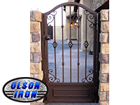 Iron gates, Iron gates Las Vegas, Security gates, Security screens, Security doors, Courtyard gates, Iron fence, Metal gate
