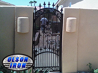 Iron gates, Iron gates Las Vegas, Security gates, Security screens, Security doors, Courtyard gates, Iron fence, Metal gate