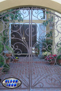 Iron gates, Iron gates Las Vegas, Security gates, Security screens, Security doors, Courtyard gates, Iron fence, Metal gates, Side yard gates, Rv gates, Double gates, Single gates, Driveway gates, Electric gates, Wrought iron gates, Iron works, Stair railing, Iron railings