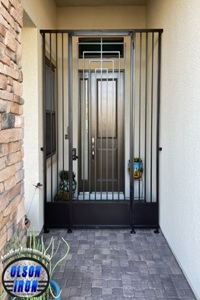 Iron gates, Iron gates Las Vegas, Security gates, Security screens, Security doors, Courtyard gates, Iron fence, Metal gates, Side yard gates, Rv gates, Double gates, Single gates, Driveway gates, Electric gates, Wrought iron gates, Iron works, Stair railing, Iron railings