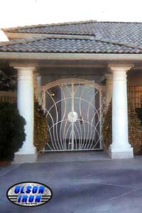 Iron gates, Iron gates Las Vegas, Security gates, Security screens, Security doors, Courtyard gates, Iron fence, Metal gates, Side yard gates, Rv gates, Double gates, Single gates, Driveway gates, Electric gates, Wrought iron gates, Iron works, Stair railing, Iron railings