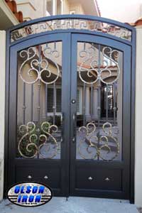 Iron gates, Iron gates Las Vegas, Security gates, Security screens, Security doors, Courtyard gates, Iron fence, Metal gates, Side yard gates, Rv gates, Double gates, Single gates, Driveway gates, Electric gates, Wrought iron gates, Iron works, Stair railing, Iron railings