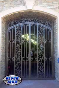 Iron gates, Iron gates Las Vegas, Security gates, Security screens, Security doors, Courtyard gates, Iron fence, Metal gates, Side yard gates, Rv gates, Double gates, Single gates, Driveway gates, Electric gates, Wrought iron gates, Iron works, Stair railing, Iron railings