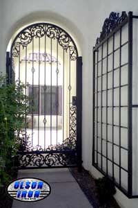 Iron gates, Iron gates Las Vegas, Security gates, Security screens, Security doors, Courtyard gates, Iron fence, Metal gates, Side yard gates, Rv gates, Double gates, Single gates, Driveway gates, Electric gates, Wrought iron gates, Iron works, Stair railing, Iron railings