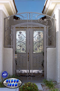 Iron gates, Iron gates Las Vegas, Security gates, Security screens, Security doors, Courtyard gates, Iron fence, Metal gates, Side yard gates, Rv gates, Double gates, Single gates, Driveway gates, Electric gates, Wrought iron gates, Iron works, Stair railing, Iron railings