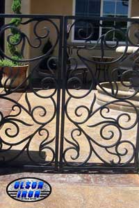Iron gates, Iron gates Las Vegas, Security gates, Security screens, Security doors, Courtyard gates, Iron fence, Metal gates, Side yard gates, Rv gates, Double gates, Single gates, Driveway gates, Electric gates, Wrought iron gates, Iron works, Stair railing, Iron railings