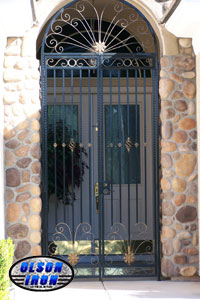 Iron gates, Iron gates Las Vegas, Security gates, Security screens, Security doors, Courtyard gates, Iron fence, Metal gates, Side yard gates, Rv gates, Double gates, Single gates, Driveway gates, Electric gates, Wrought iron gates, Iron works, Stair railing, Iron railings