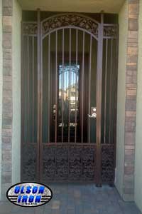 Iron gates, Iron gates Las Vegas, Security gates, Security screens, Security doors, Courtyard gates, Iron fence, Metal gates, Side yard gates, Rv gates, Double gates, Single gates, Driveway gates, Electric gates, Wrought iron gates, Iron works, Stair railing, Iron railings
