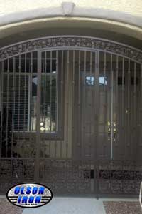 Iron gates, Iron gates Las Vegas, Security gates, Security screens, Security doors, Courtyard gates, Iron fence, Metal gates, Side yard gates, Rv gates, Double gates, Single gates, Driveway gates, Electric gates, Wrought iron gates, Iron works, Stair railing, Iron railings