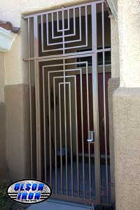 Iron gates, Iron gates Las Vegas, Security gates, Security screens, Security doors, Courtyard gates, Iron fence, Metal gates, Side yard gates, Rv gates, Double gates, Single gates, Driveway gates, Electric gates, Wrought iron gates, Iron works, Stair railing, Iron railings