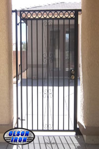 Iron gates, Iron gates Las Vegas, Security gates, Security screens, Security doors, Courtyard gates, Iron fence, Metal gates, Side yard gates, Rv gates, Double gates, Single gates, Driveway gates, Electric gates, Wrought iron gates, Iron works, Stair railing, Iron railings
