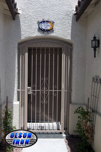 Iron gates, Iron gates Las Vegas, Security gates, Security screens, Security doors, Courtyard gates, Iron fence, Metal gates, Side yard gates, Rv gates, Double gates, Single gates, Driveway gates, Electric gates, Wrought iron gates, Iron works, Stair railing, Iron railings