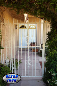 Iron gates, Iron gates Las Vegas, Security gates, Security screens, Security doors, Courtyard gates, Iron fence, Metal gates, Side yard gates, Rv gates, Double gates, Single gates, Driveway gates, Electric gates, Wrought iron gates, Iron works, Stair railing, Iron railings