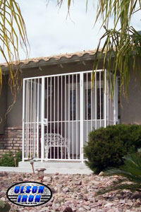 Iron gates, Iron gates Las Vegas, Security gates, Security screens, Security doors, Courtyard gates, Iron fence, Metal gates, Side yard gates, Rv gates, Double gates, Single gates, Driveway gates, Electric gates, Wrought iron gates, Iron works, Stair railing, Iron railings