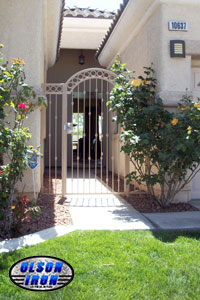 Iron gates, Iron gates Las Vegas, Security gates, Security screens, Security doors, Courtyard gates, Iron fence, Metal gates, Side yard gates, Rv gates, Double gates, Single gates, Driveway gates, Electric gates, Wrought iron gates, Iron works, Stair railing, Iron railings