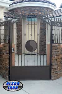 Iron gates, Iron gates Las Vegas, Security gates, Security screens, Security doors, Courtyard gates, Iron fence, Metal gates, Side yard gates, Rv gates, Double gates, Single gates, Driveway gates, Electric gates, Wrought iron gates, Iron works, Stair railing, Iron railings