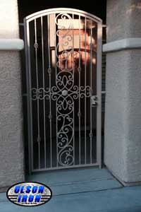 Iron gates, Iron gates Las Vegas, Security gates, Security screens, Security doors, Courtyard gates, Iron fence, Metal gates, Side yard gates, Rv gates, Double gates, Single gates, Driveway gates, Electric gates, Wrought iron gates, Iron works, Stair railing, Iron railings