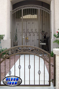 Iron gates, Iron gates Las Vegas, Security gates, Security screens, Security doors, Courtyard gates, Iron fence, Metal gates, Side yard gates, Rv gates, Double gates, Single gates, Driveway gates, Electric gates, Wrought iron gates, Iron works, Stair railing, Iron railings