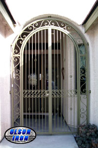 Iron gates, Iron gates Las Vegas, Security gates, Security screens, Security doors, Courtyard gates, Iron fence, Metal gates, Side yard gates, Rv gates, Double gates, Single gates, Driveway gates, Electric gates, Wrought iron gates, Iron works, Stair railing, Iron railings