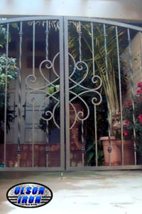 Iron gates, Iron gates Las Vegas, Security gates, Security screens, Security doors, Courtyard gates, Iron fence, Metal gates, Side yard gates, Rv gates, Double gates, Single gates, Driveway gates, Electric gates, Wrought iron gates, Iron works, Stair railing, Iron railings