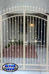 Iron gates, Iron gates Las Vegas, Security gates, Security screens, Security doors, Courtyard gates, Iron fence, Metal gates, Side yard gates, Rv gates, Double gates, Single gates, Driveway gates, Electric gates, Wrought iron gates, Iron works, Stair railing, Iron railings