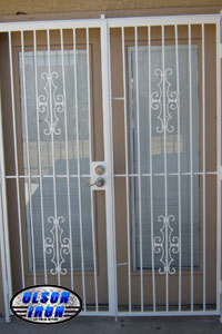 Iron gates, Iron gates Las Vegas, Security gates, Security screens, Security doors, Courtyard gates, Iron fence, Metal gates, Side yard gates, Rv gates, Double gates, Single gates, Driveway gates, Electric gates, Wrought iron gates, Iron works, Stair railing, Iron railings