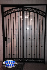Iron gates, Iron gates Las Vegas, Security gates, Security screens, Security doors, Courtyard gates, Iron fence, Metal gates, Side yard gates, Rv gates, Double gates, Single gates, Driveway gates, Electric gates, Wrought iron gates, Iron works, Stair railing, Iron railings