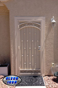 Iron gates, Iron gates Las Vegas, Security gates, Security screens, Security doors, Courtyard gates, Iron fence, Metal gates, Side yard gates, Rv gates, Double gates, Single gates, Driveway gates, Electric gates, Wrought iron gates, Iron works, Stair railing, Iron railings