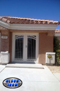 Iron gates, Iron gates Las Vegas, Security gates, Security screens, Security doors, Courtyard gates, Iron fence, Metal gates, Side yard gates, Rv gates, Double gates, Single gates, Driveway gates, Electric gates, Wrought iron gates, Iron works, Stair railing, Iron railings