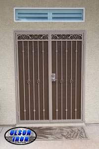 Iron gates, Iron gates Las Vegas, Security gates, Security screens, Security doors, Courtyard gates, Iron fence, Metal gates, Side yard gates, Rv gates, Double gates, Single gates, Driveway gates, Electric gates, Wrought iron gates, Iron works, Stair railing, Iron railings