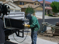 Custom Wrought Iron Gates, Doors, Fences, Art and Rails by Olson Iron Inc., Las Vegas, Nevada