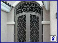 Iron gates, Iron gates Las Vegas, Security gates, Security screens, Security doors, Courtyard gates, Iron fence, Metal gates, Side yard gates, Rv gates, Double gates, Single gates, Driveway gates, Electric gates, Wrought iron gates, Iron works, Stair railing, Iron railings