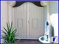 Iron gates, Iron gates Las Vegas, Security gates, Security screens, Security doors, Courtyard gates, Iron fence, Metal gates, Side yard gates, Rv gates, Double gates, Single gates, Driveway gates, Electric gates, Wrought iron gates, Iron works, Stair railing, Iron railings