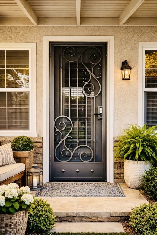 Olson Iron Security Screen Doors Las Vegas