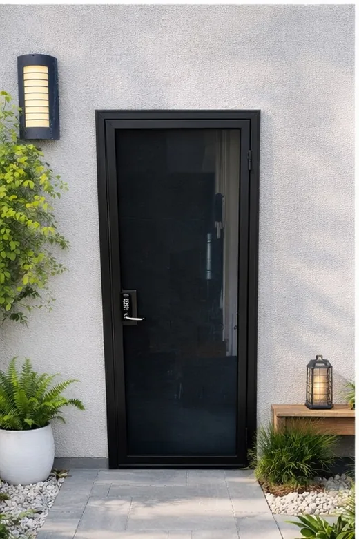 Olson Iron custom security screen door in Las Vegas (808Z)